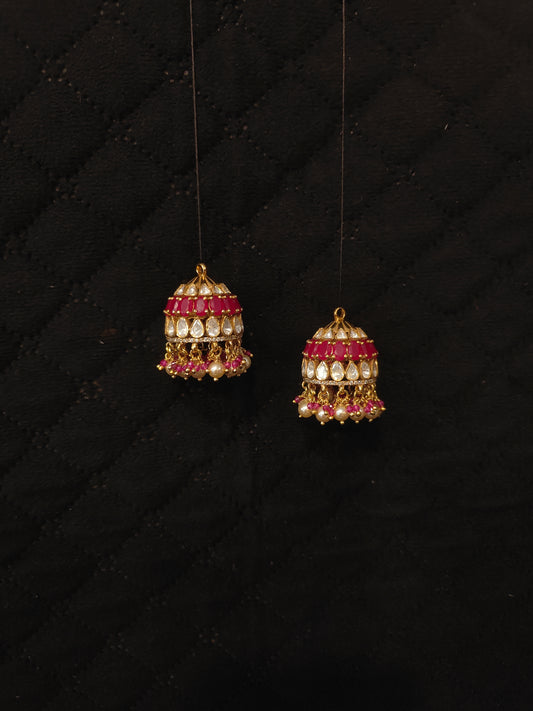 Jhumka - Moissanite - PLO26L71
