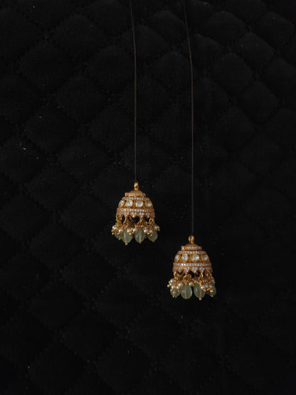 Jhumka - Moissanite - PLO26L74
