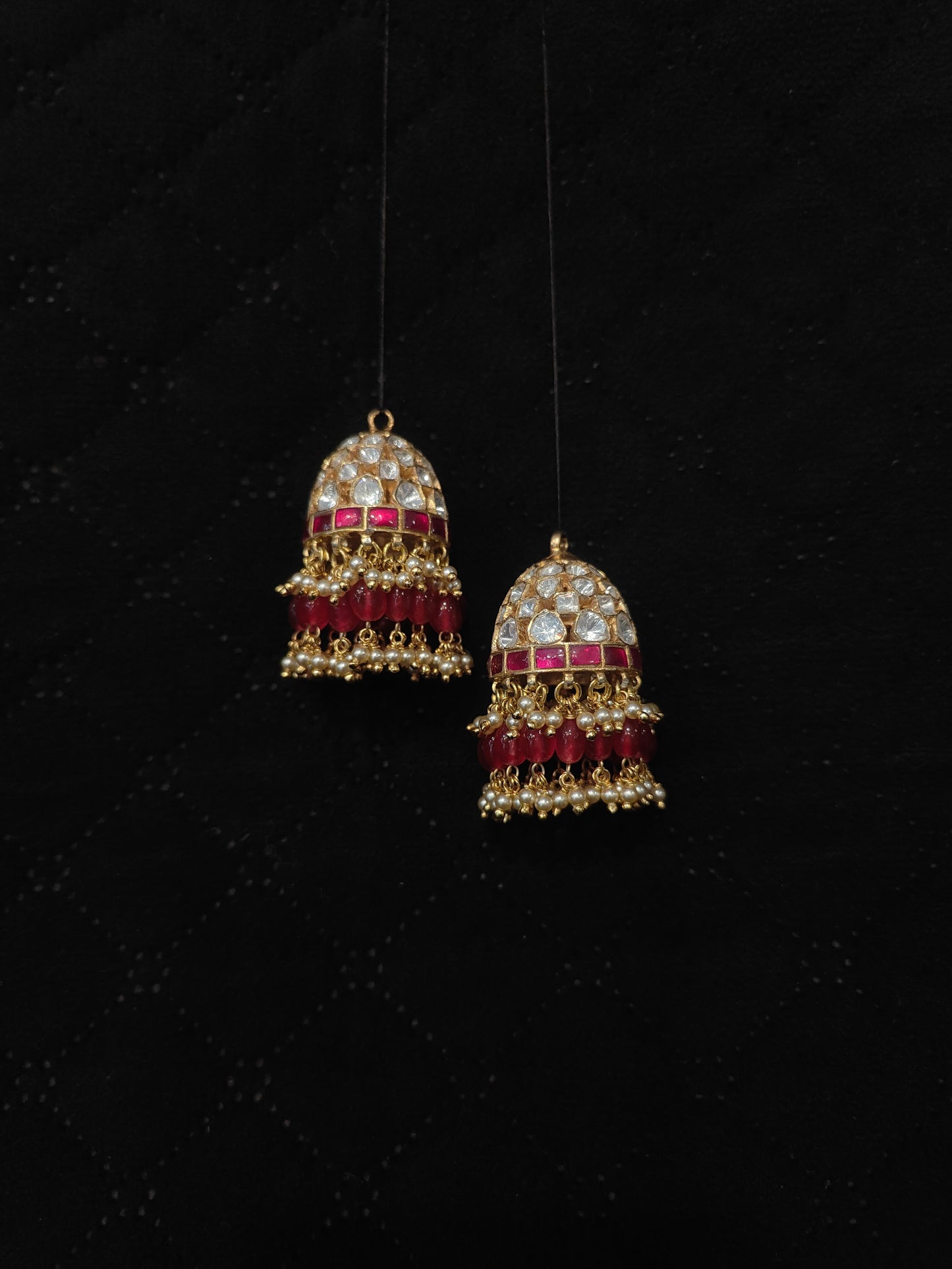 Jhumka - Moissanite - PLO26O44