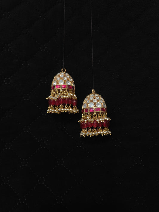 Jhumka - Moissanite - PLO26O44