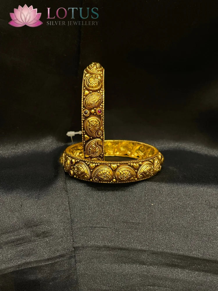 Deep Nagas Bangles - MLO26L125