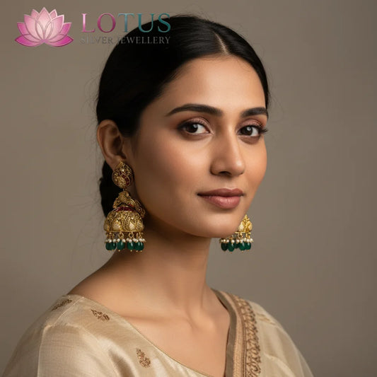 Deep Nagas Jhumka - MLO26L129