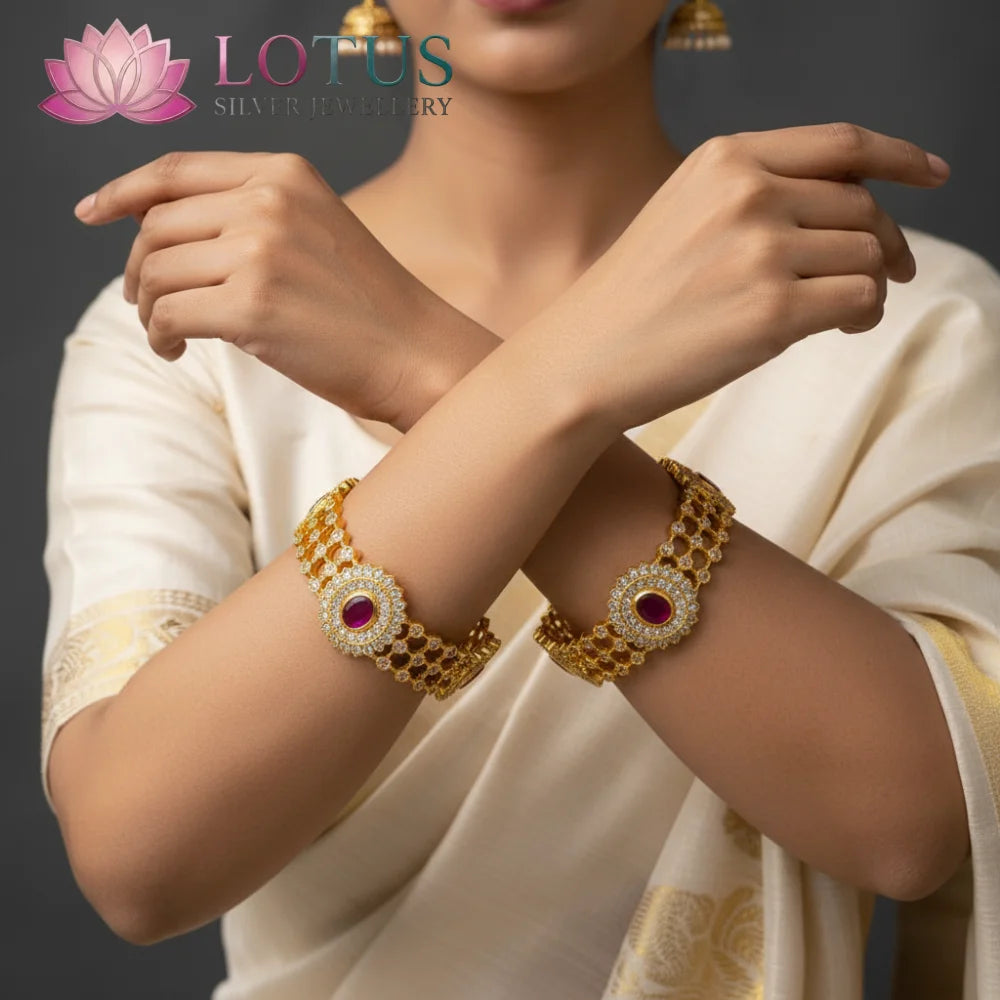 Diamond Bangles - KLO24E2335