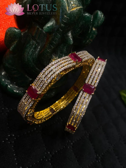 Diamond Bangles - KLO24L224