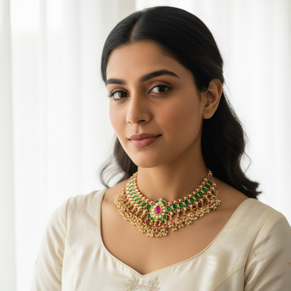 Kundan - Necklaces - MLO26O83