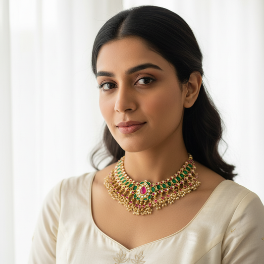Kundan - Necklaces - MLO26O83