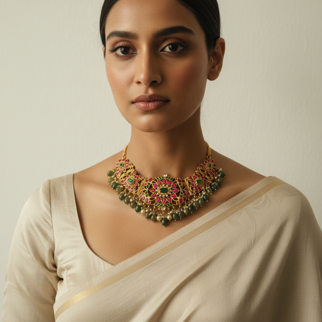 Kundan - Necklaces - MLO24D73