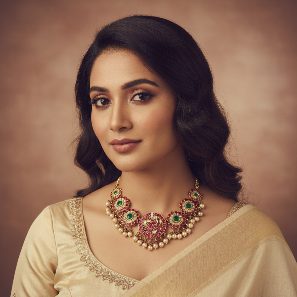 Kundan - Necklaces - MLO26L46