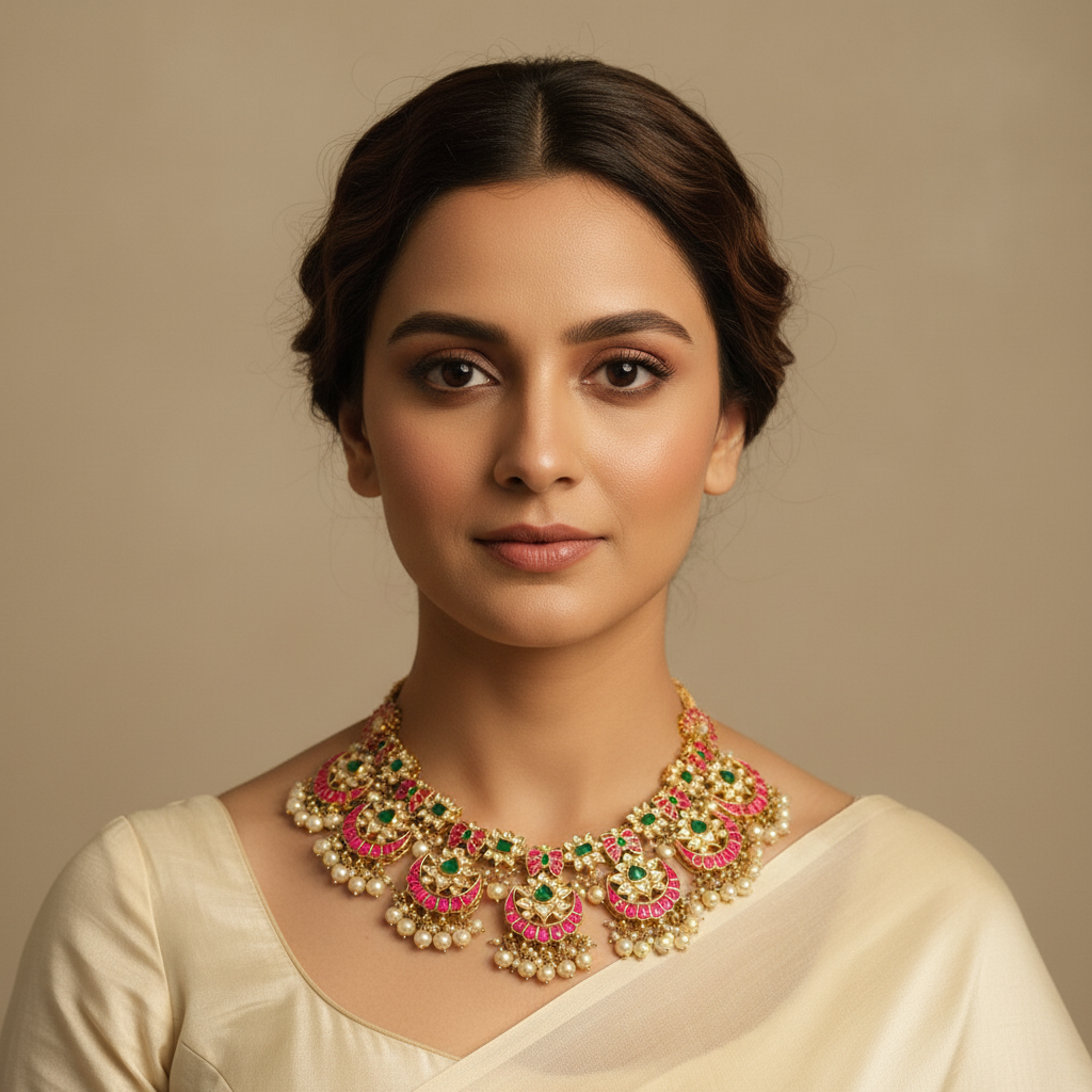 Kundan - Necklaces - MLO24C285