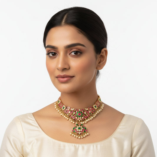 Kundan - Necklaces - MLO26I24