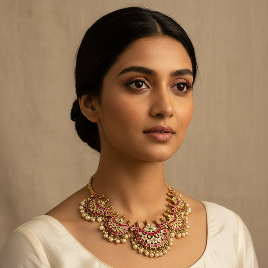 Kundan - Necklaces - MLO25B6