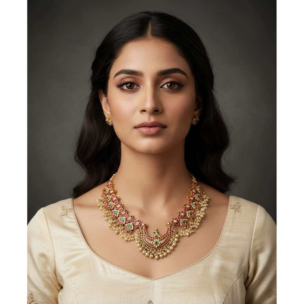 Kundan - Necklaces - MLO26I21