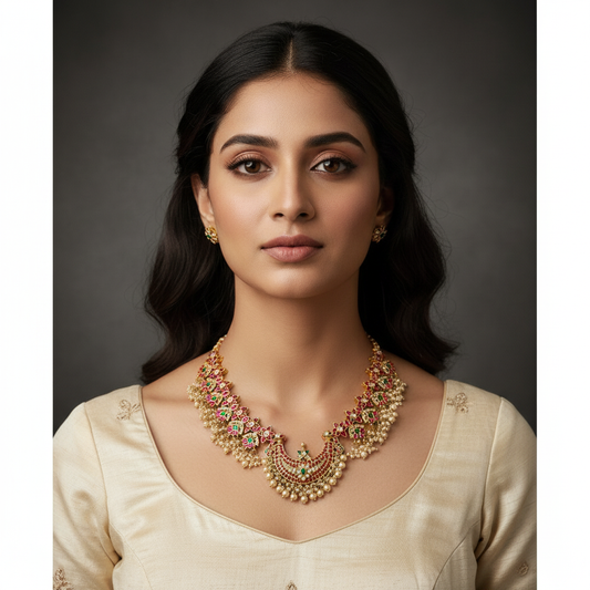 Kundan - Necklaces - MLO26I21