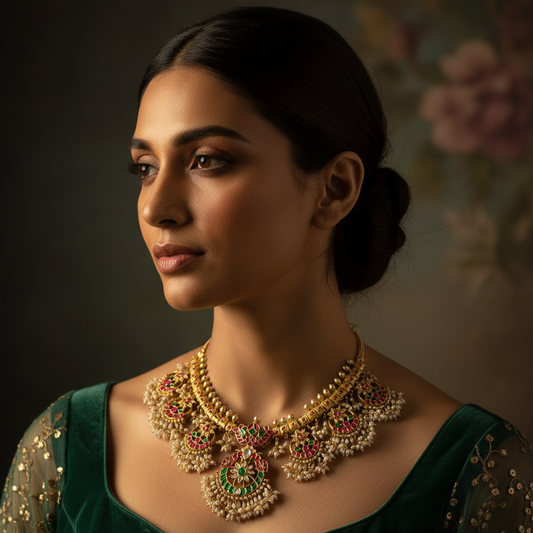 Kundan - Necklaces - MLO26H115