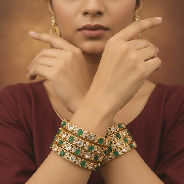 Bangles - Moissanite - PLO26N3