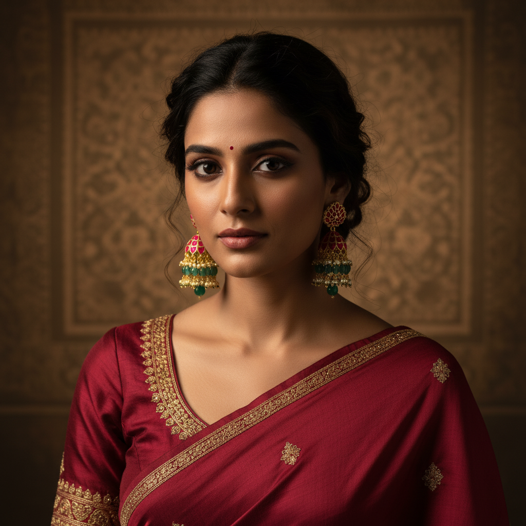 Kundan - Earrings - MLO26J42