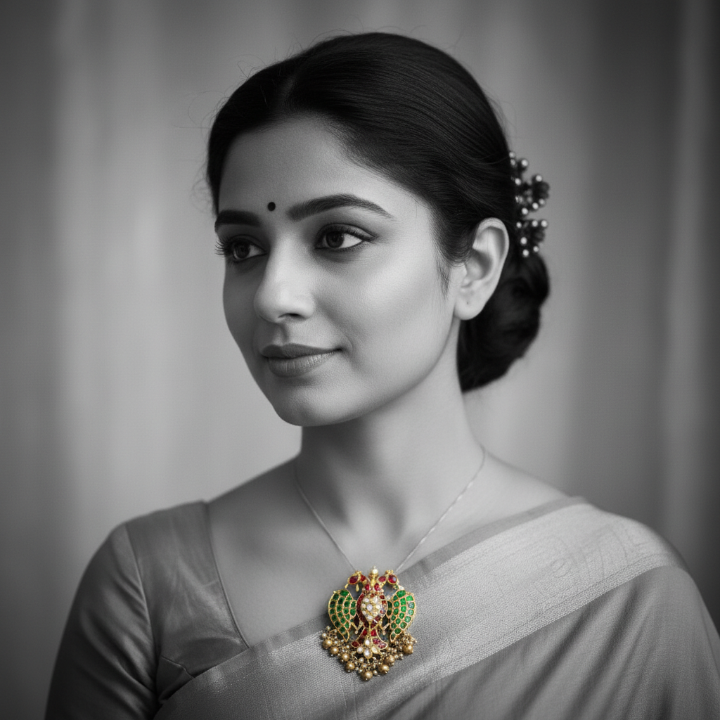 Kundan Pendant - MLO27D71