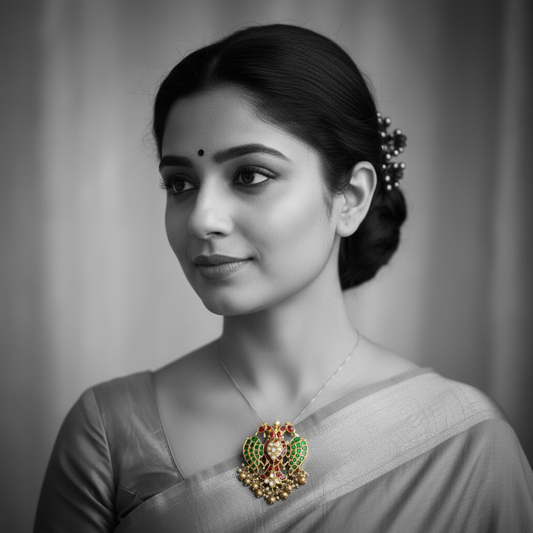 Kundan Pendant - MLO27D71
