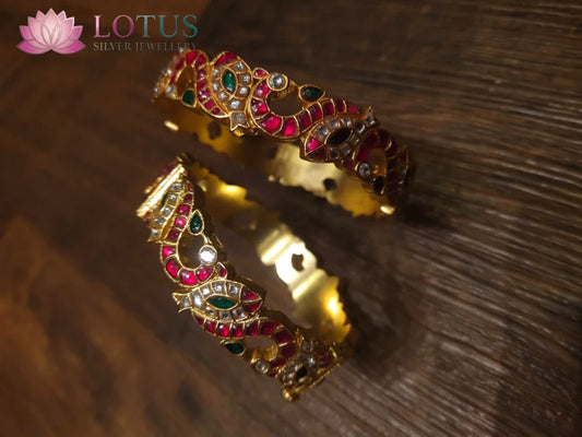 Kundan Bangles - KLO24L141