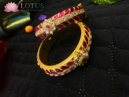 Kundan Bangles - KLO26J79