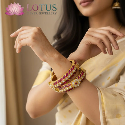 Kundan Bangles - KLO26J79