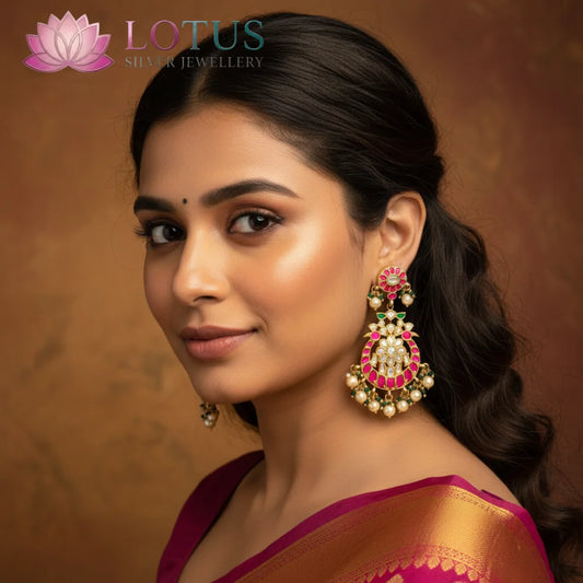 Kundan - Earrings - KLO25A68