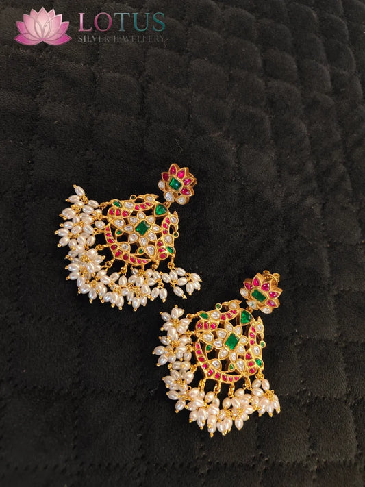 Kundan - Earrings - KLO26M98