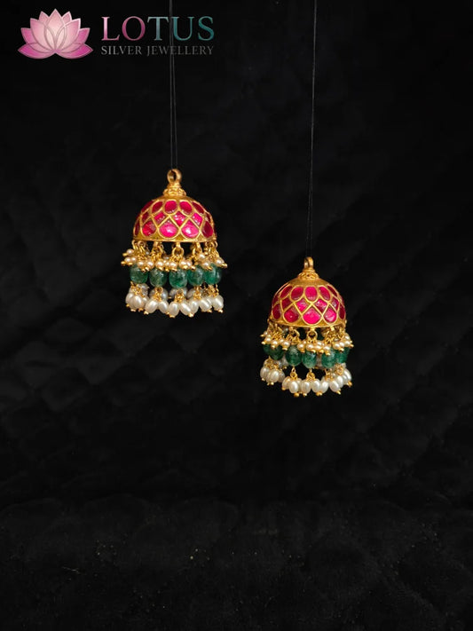 Kundan - Jhumkas - KLO26H228