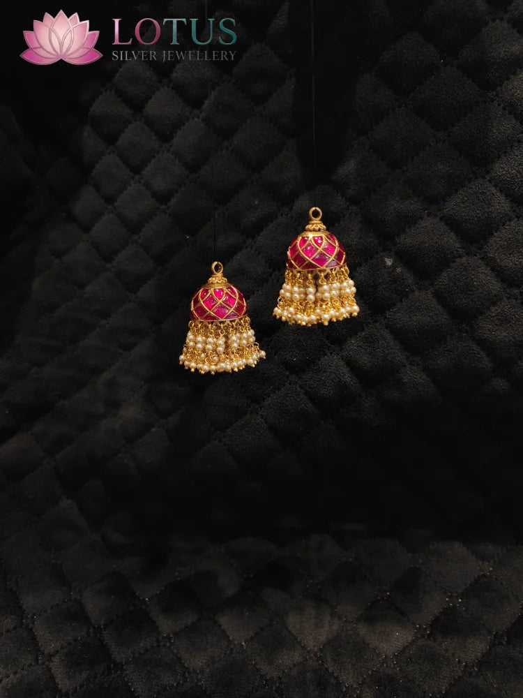 Kundan - Jhumkas - KLO26L148