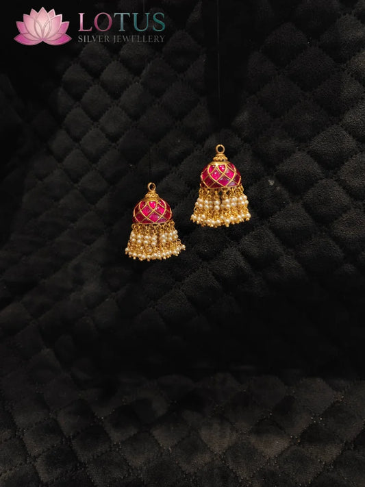 Kundan - Jhumkas - KLO26L148