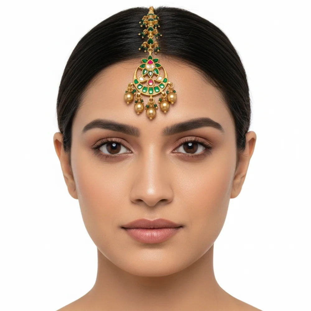 Kundan Maang Tikka - KLO25K265