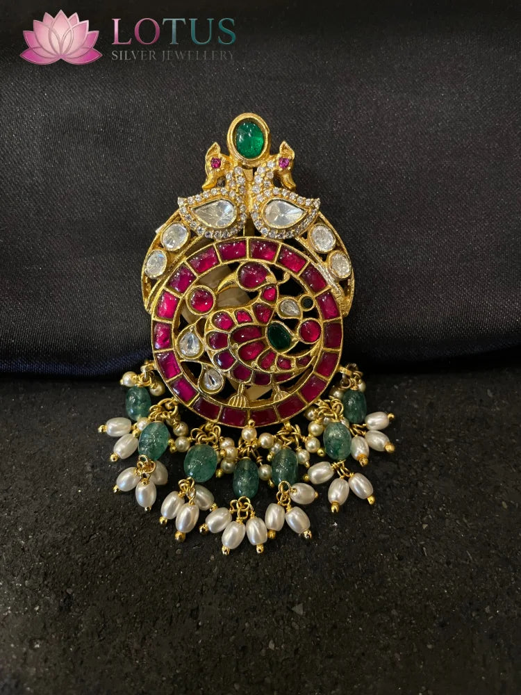 Kundan Pendant - MLO26J28