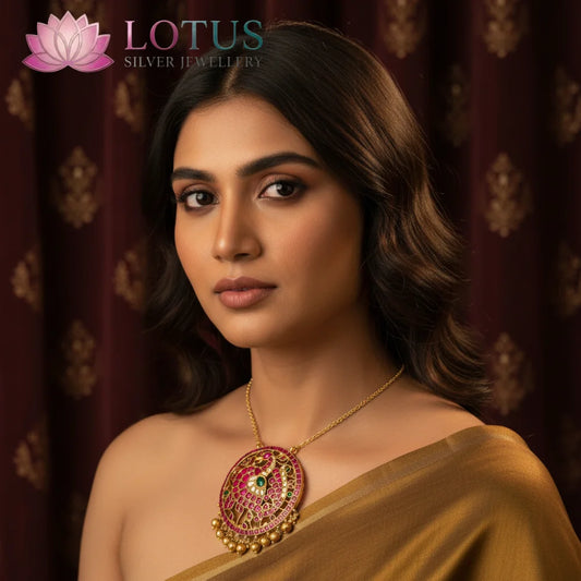 Kundan Pendant - MLO26O65