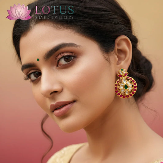 Kundan - Studs - KLO26O257