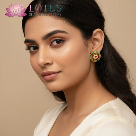 Kundan - Studs - KLO26O261