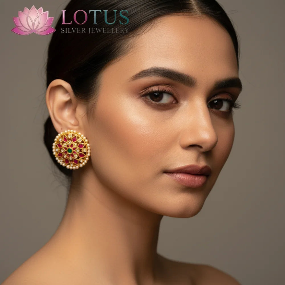 Kundan - Studs - KLO26O274