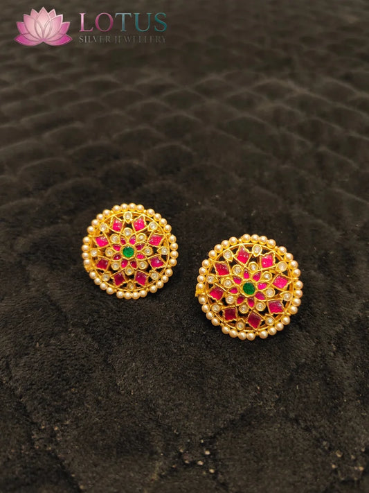 Kundan - Studs - KLO26O274