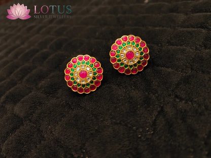 Kundan - Studs - KLO26O275