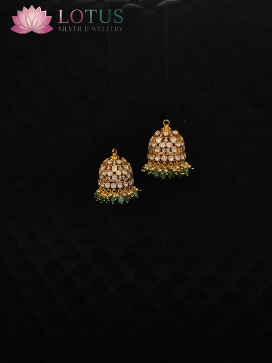 Moissanite - Jhumkas - KLO26L1