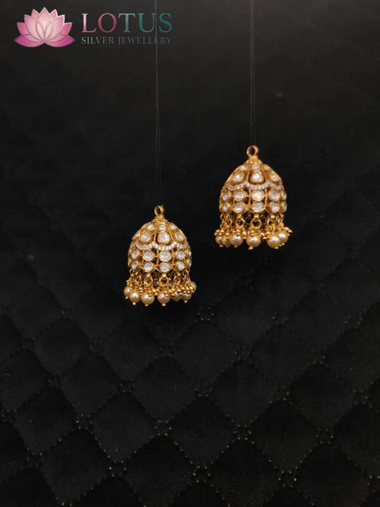Moissanite - Jhumkas - KLO26L2